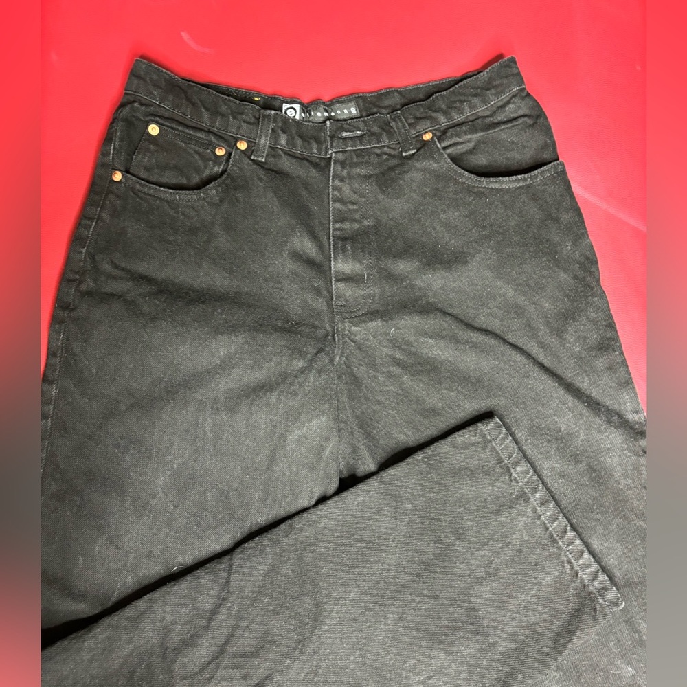 Vintage 90’s Black Straight leg denim